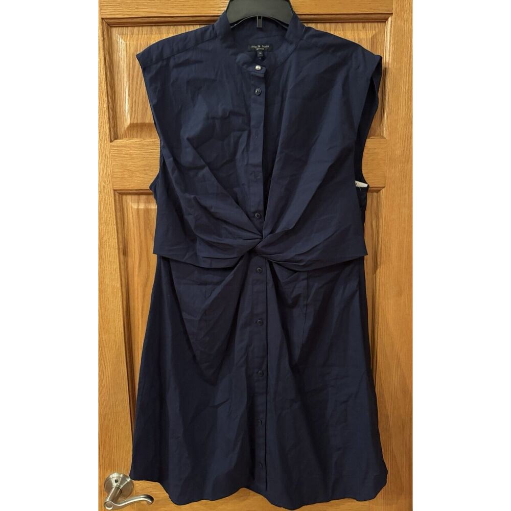 RAG & BONE Louisa Sleeveless Poplin Dress $328.00 Size 8 - Picture 5 of 7